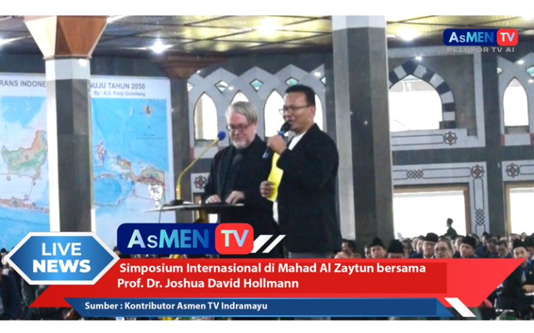 Seminar Internasional Al Zaytun Bersama Prof. Dr. Joshua David Hollmann Hari Ini