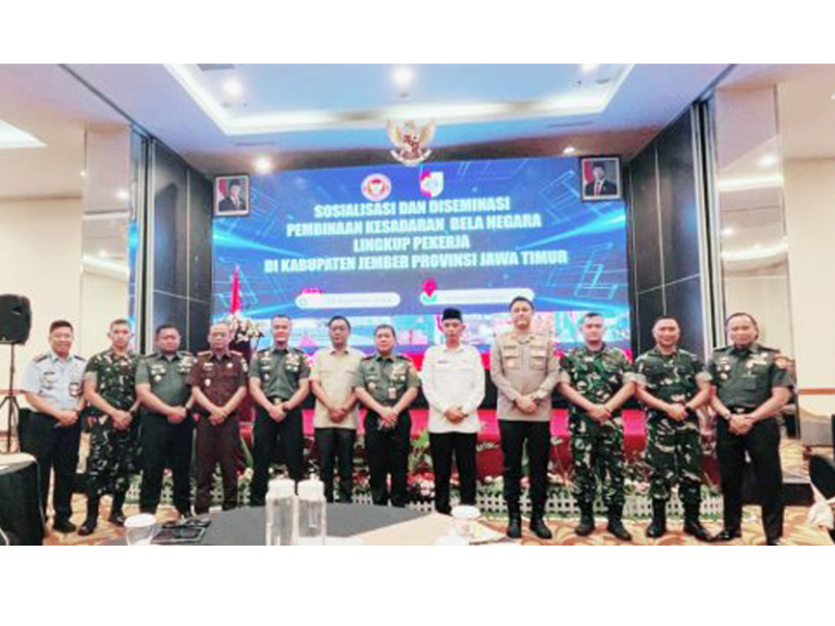 Kemhan RI Gelar Sosialisasi Pembinaan Kesadaran Bela Negara di Jember, Libatkan Pekerja dari Berbagai Sektor Hari Ini