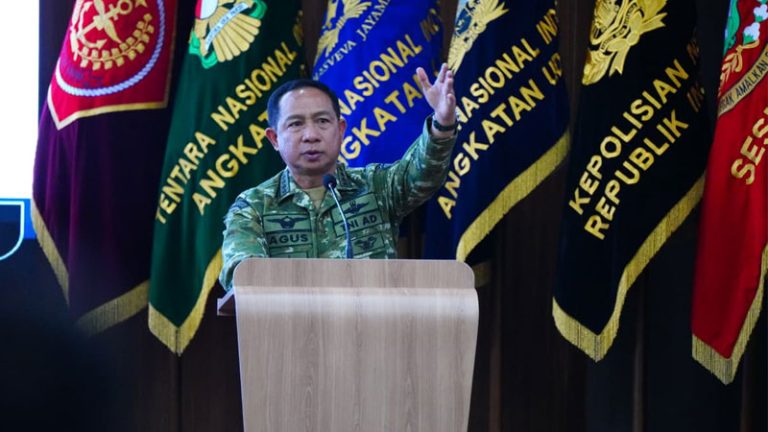 Panglima TNI Berikan Pembekalan kepada Pasis Dikreg LV Sesko TNI Secara Detail
