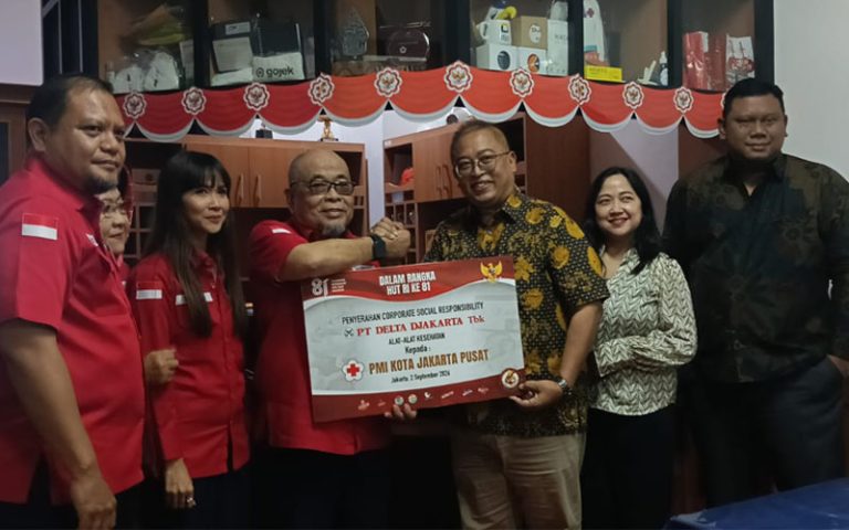 PT Delta Djakarta Tbk Bersinergi dengan PMI Salurkan Dukungan Alat Kesehatan, Perkuat Pelayanan Kemanusiaan HUT RI ke-81 Secara Detail
