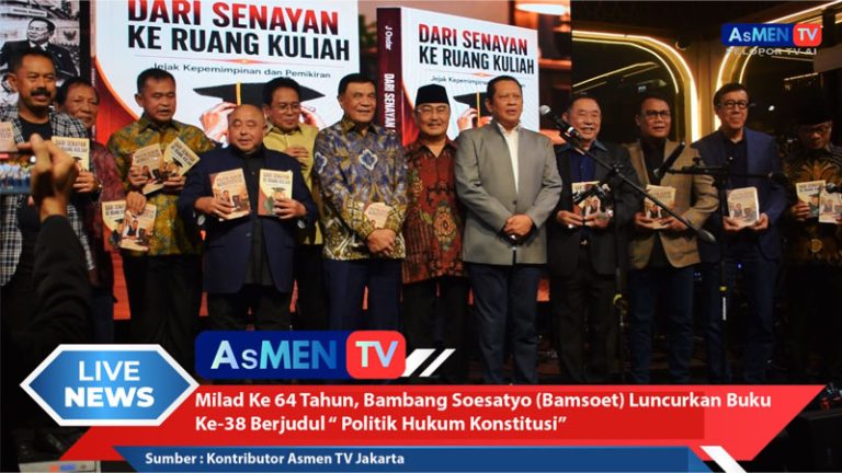 Milad Ke 64 Tahun, Bambang Soesatyo Luncurkan Buku Berjudul “Politik Hukum Konstitusi” Secara Detail