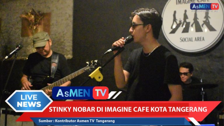 Stinky Meriahkan Nobar Persija vs Persib di Imagine Cafe Kota Tangerang, Padukan Semangat Bola dan Musik Secara Detail